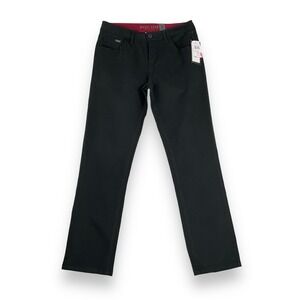 Marc Ecko Pants Men 28x30 (ACTUAL 30x29) Black Cut & Sew Twill NWT